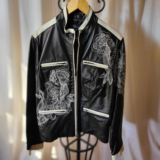 Vintage My Favorite Things by Colleen Lopez Leather Jacket | Size L