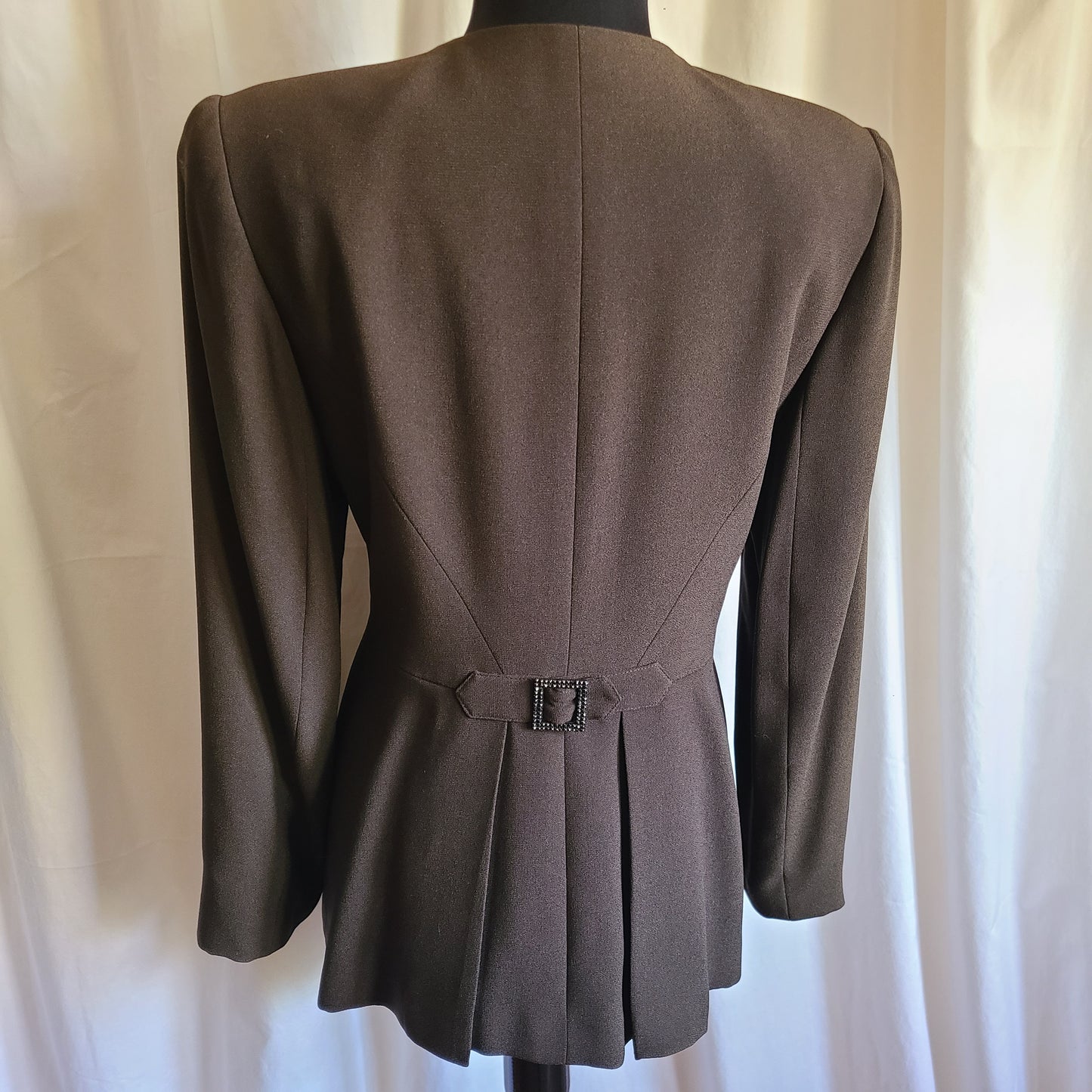 Vintage 80s Zelda Jacket Brown Size 8