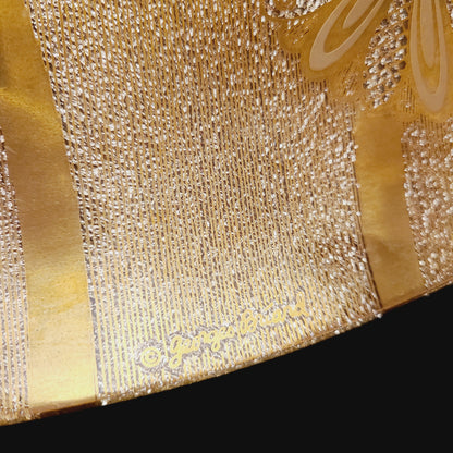 Georges Briard Gold Leaf Serving Tray