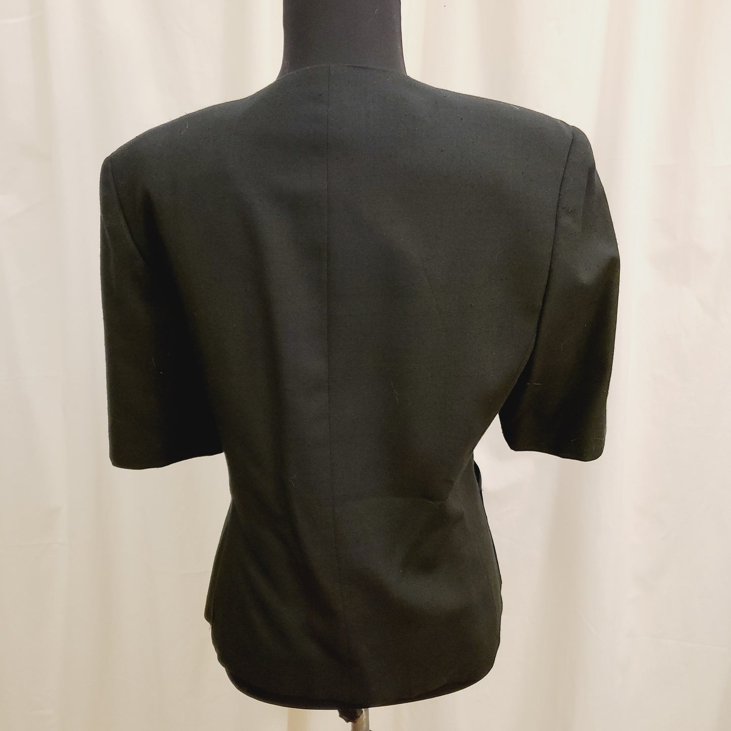 Oleg Cassini Short Sleeve Jacket | Size 10