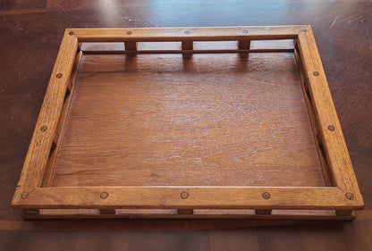 Vintage Dansk Teak Jens Quistgaard Rectangular Captain's Serving Tray