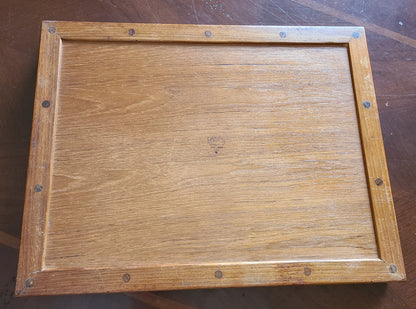 Vintage Dansk Teak Jens Quistgaard Rectangular Captain's Serving Tray