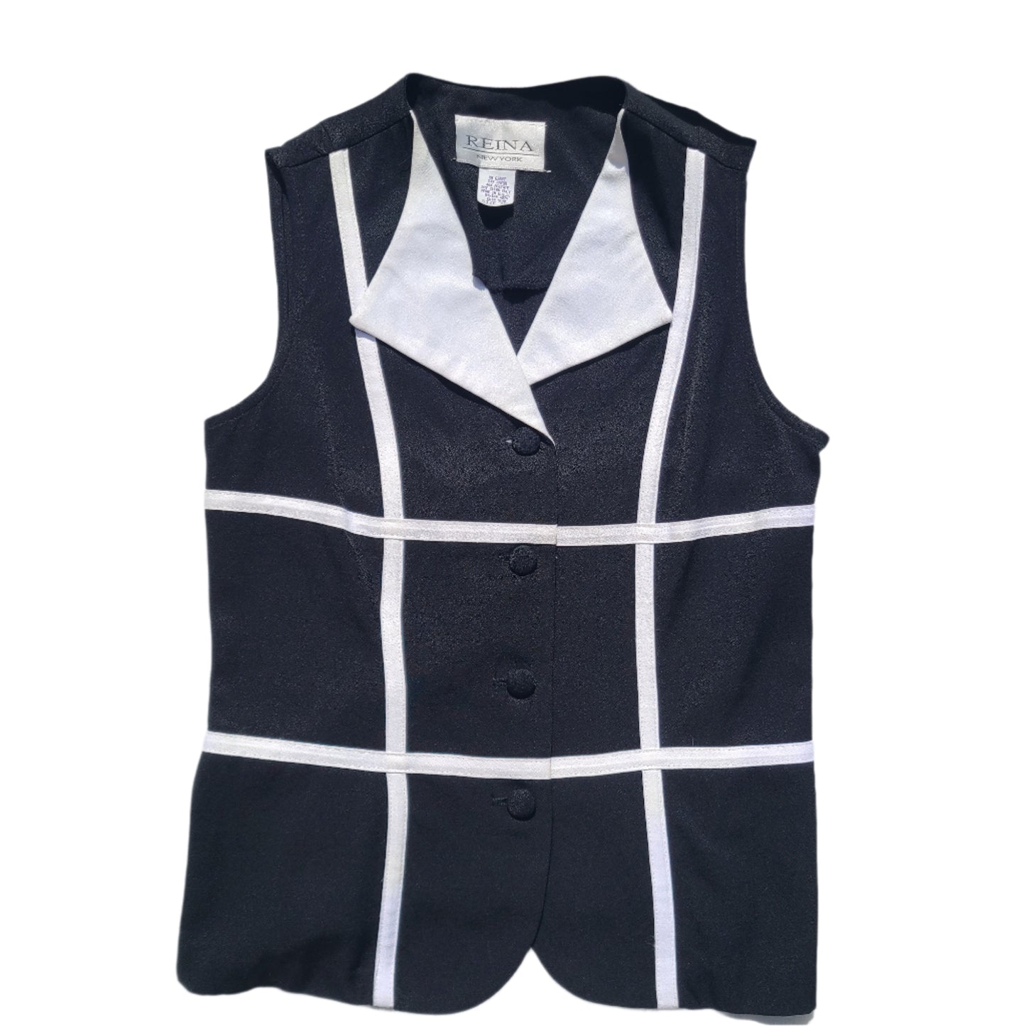 Reina New York 80s Vest | Size 8