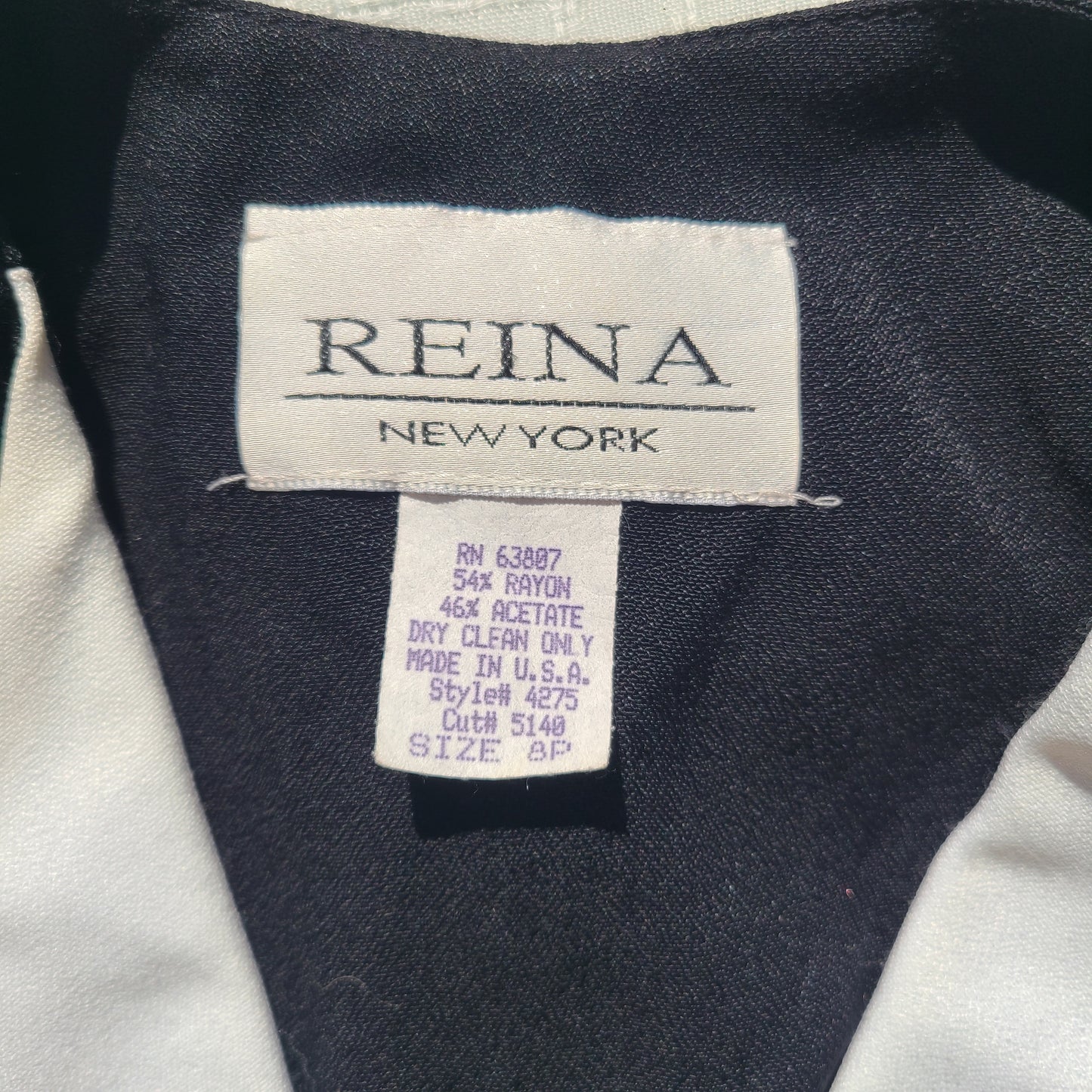 Reina New York 80s Vest | Size 8