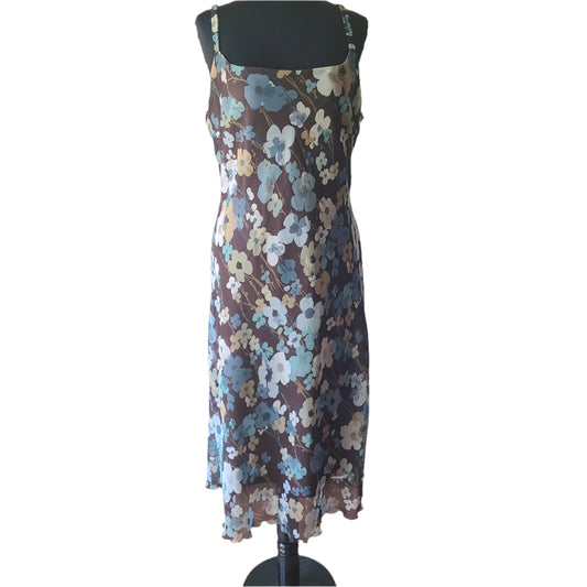 Believe 90s Mesh Overlay Dress | Size Large