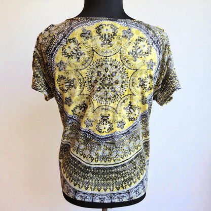 INC International Concepts Embellished Top | Size Small