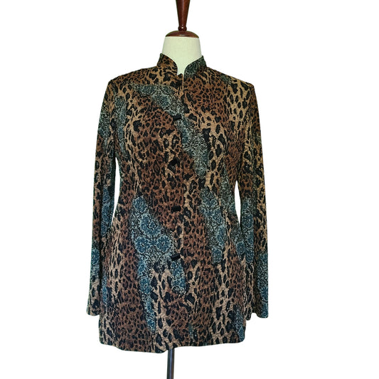 Ronnie Nicole 80's Nehru Jacket | Size 9