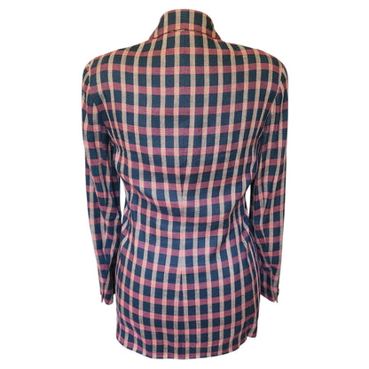 Anne Klein II 80s Plaid Blazer | Size 4