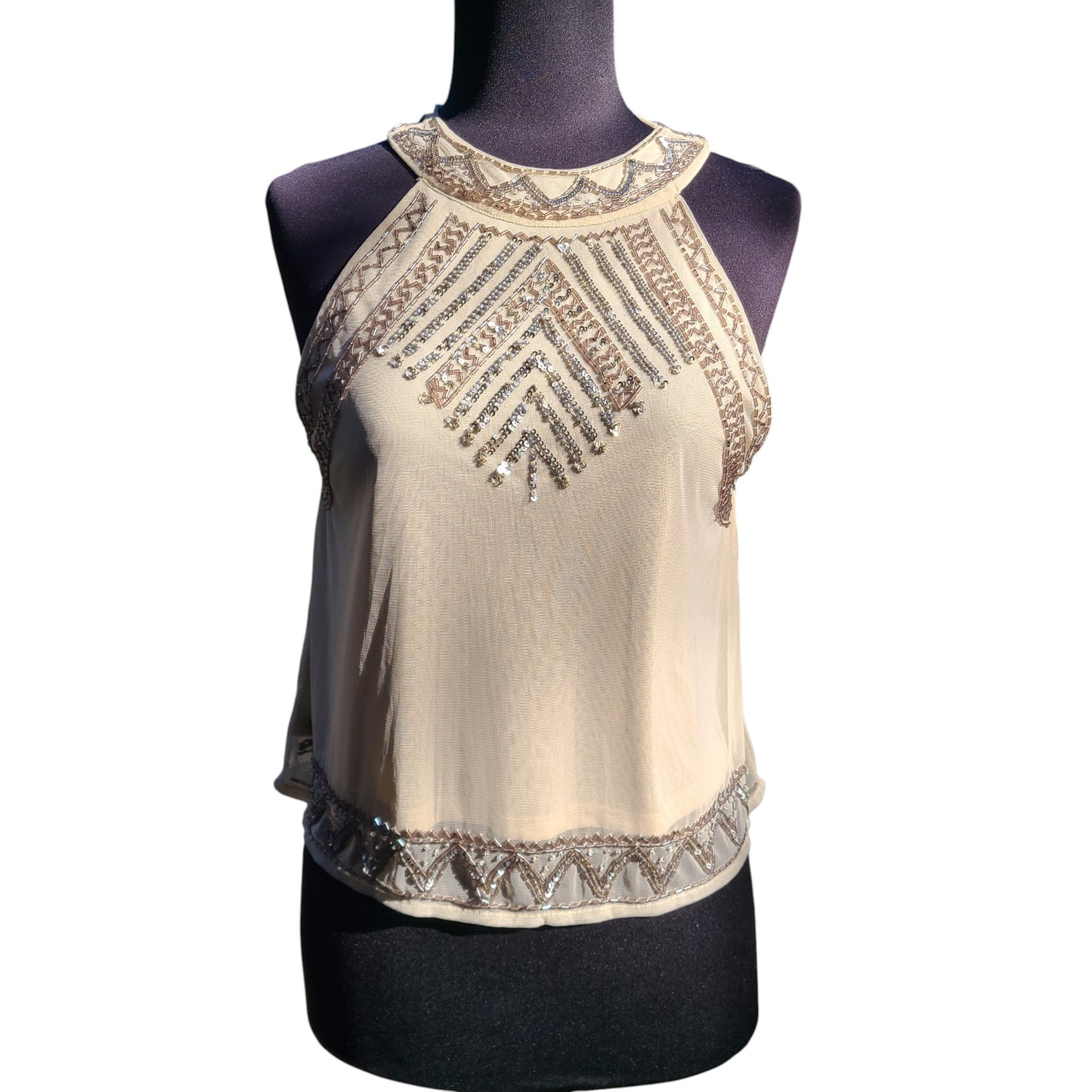 Forever 21 00's Beaded Top | Size S