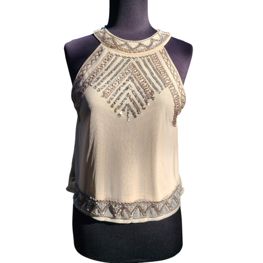 Forever 21 00's Beaded Top | Size S