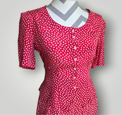 Vintage Cacharel Blouse & Skirt Set