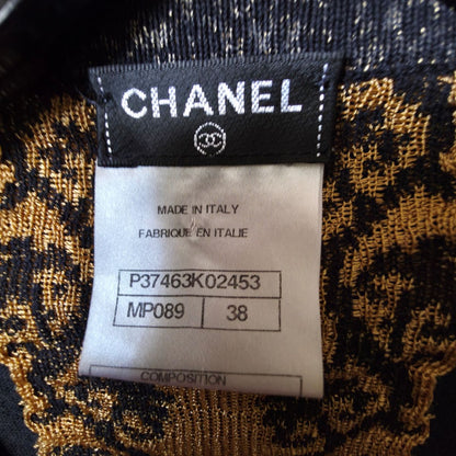 Chanel Spring 2010 Collection Black/Gold Cardigan
