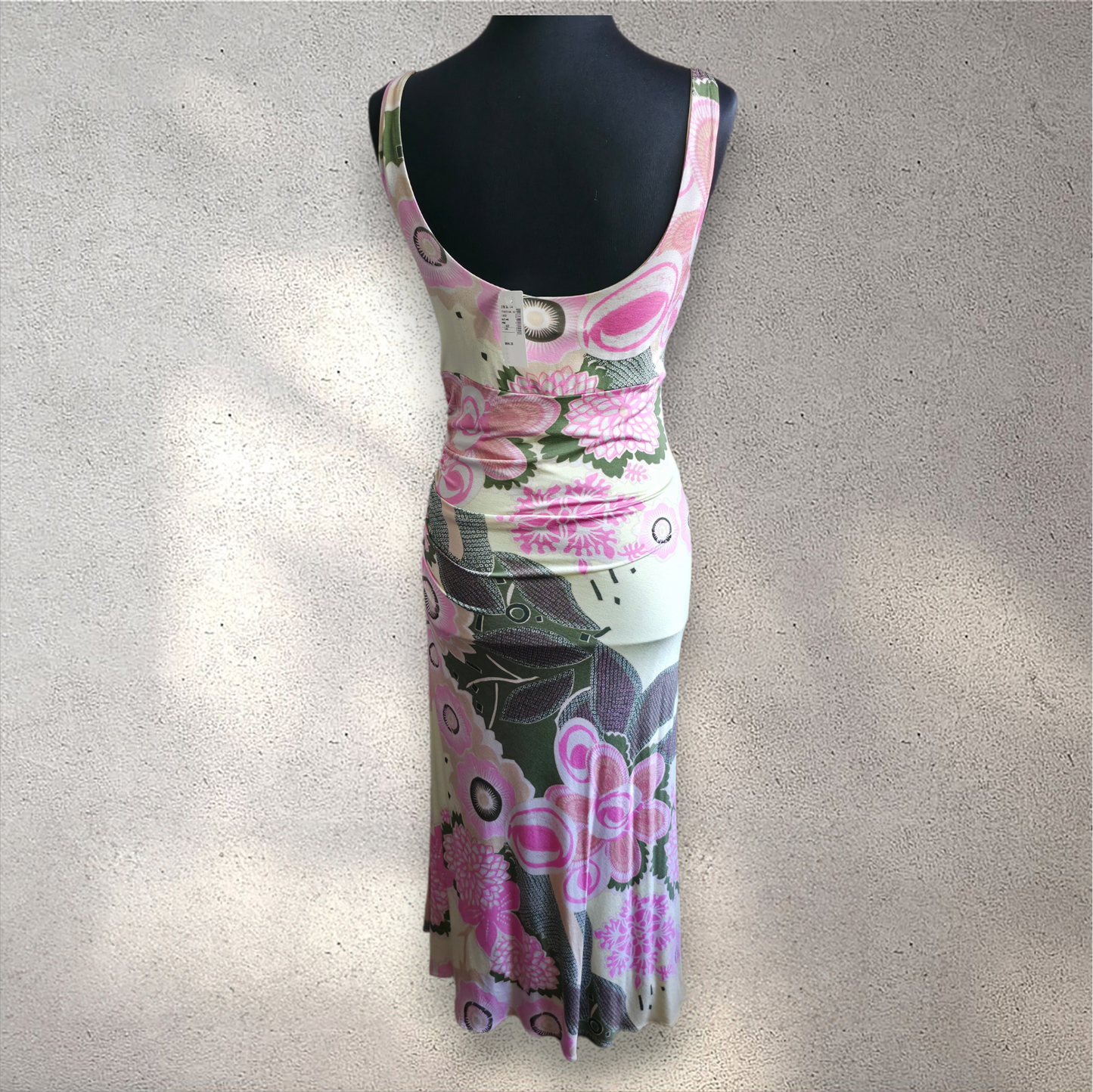 Lida Baday Mod Floral Euro Summer Maxi Dress