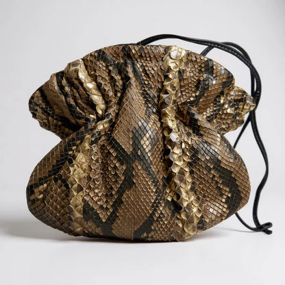 Nina Salvadore Python Mini Shoulder Bag