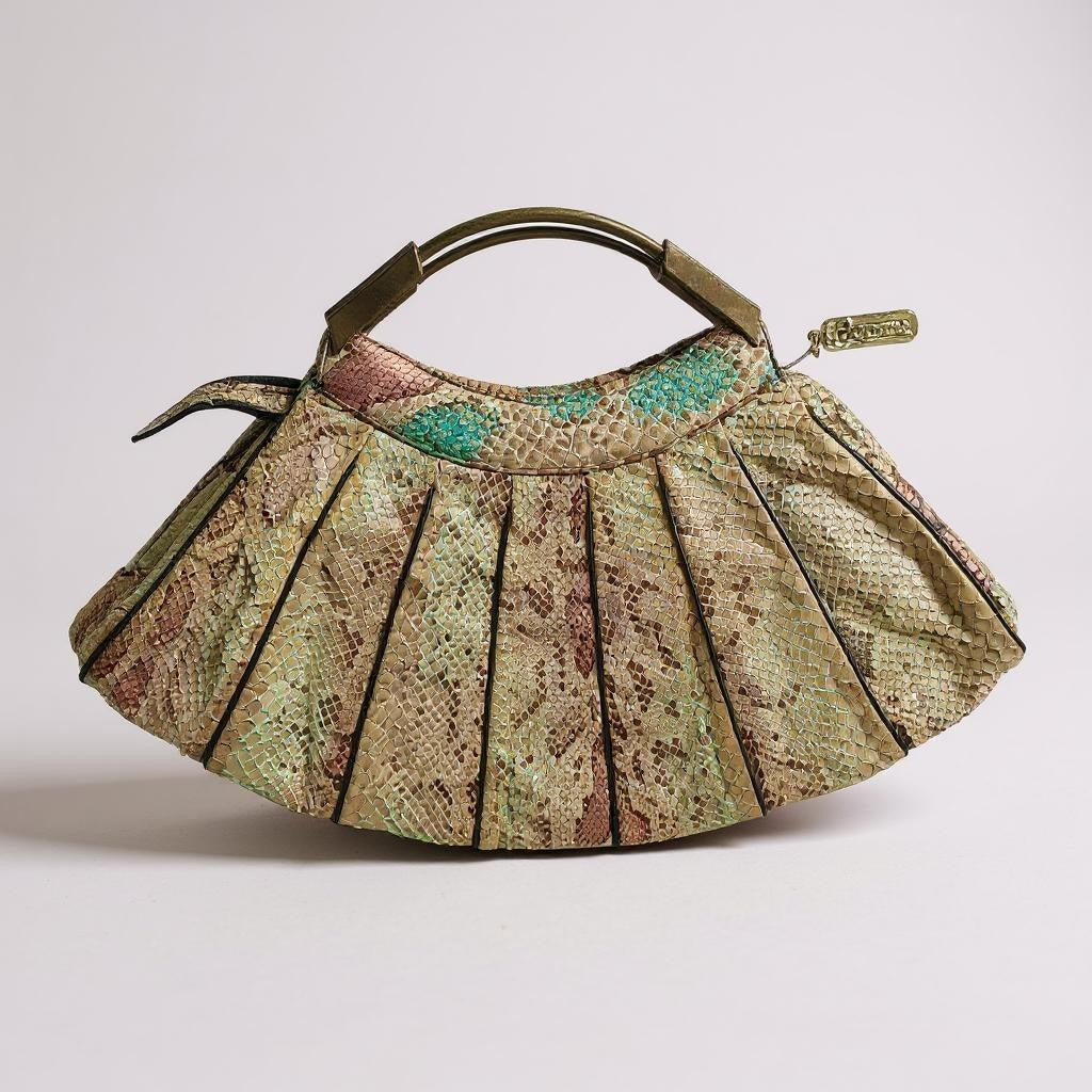 Vintage Caprice Python Handbag