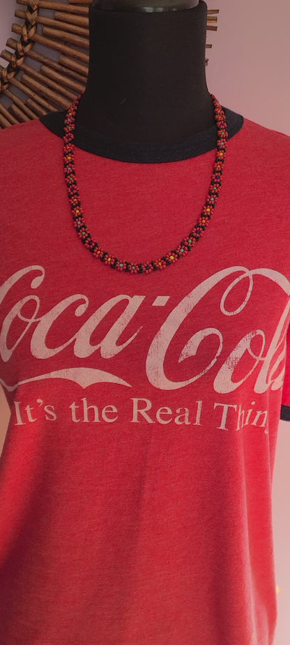 Retro Coca-Cola Short Sleeve T-Shirt | Size L